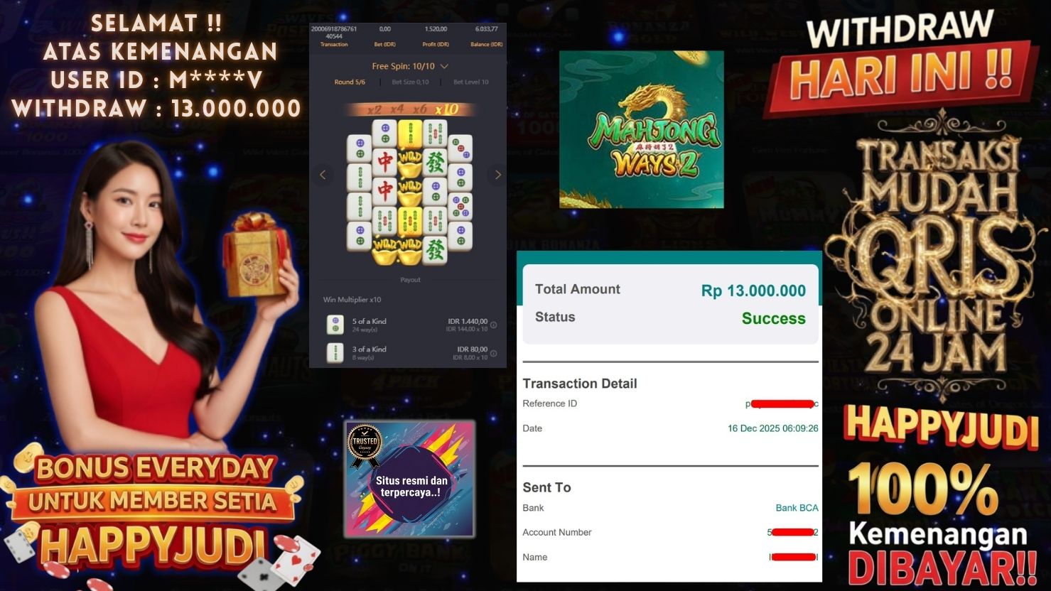 HAPPYJUDI JACKPOT SLOT MAHJONG WAYS 2
